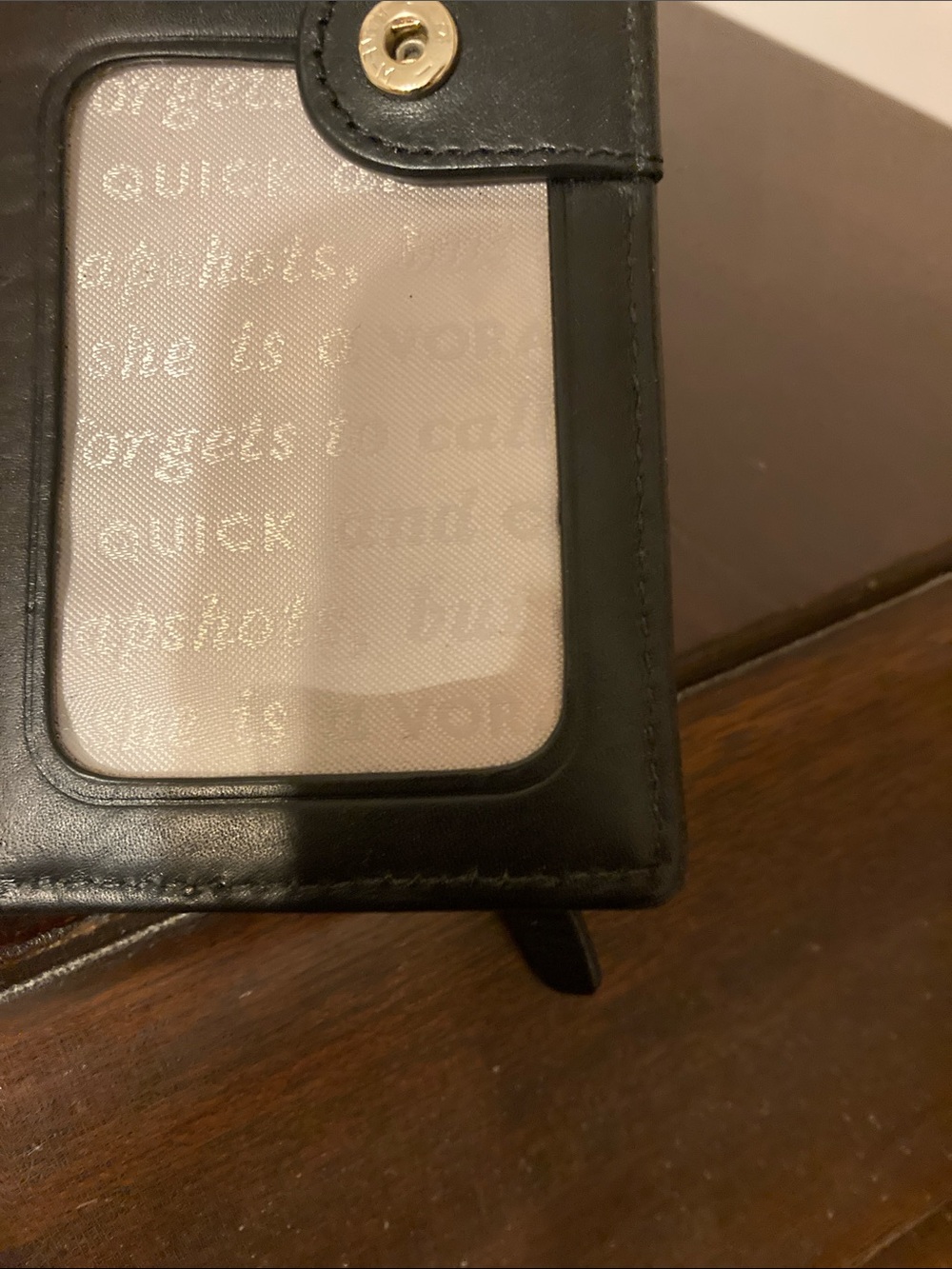 kate spade Black Glitter & Sandy Beach Striped Stacy Long Wallet w/storybook. - Picture 6 of 16
